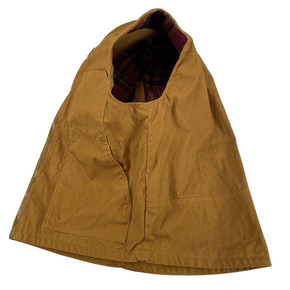 St. John's Bay Rib Collar Vest Jacket Mens XL Brown Lined Insulated Outdoors - Picture 8 of 9